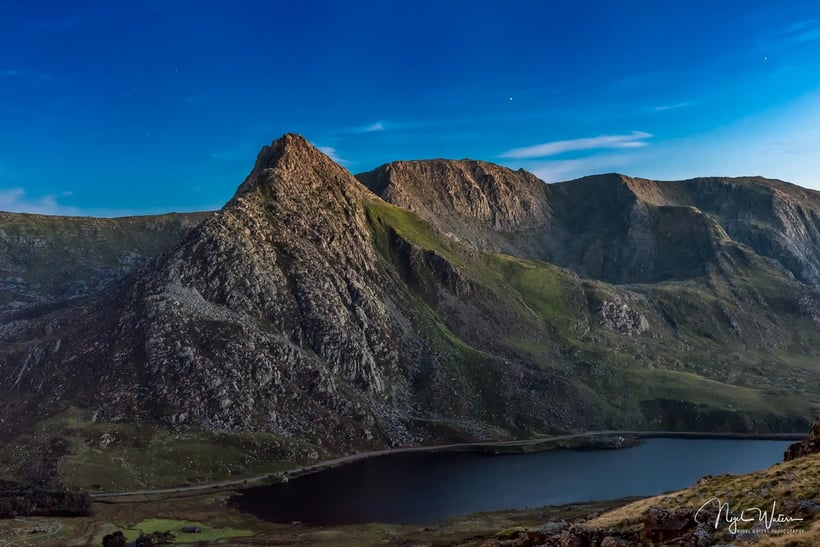 Tryfan at blue hour Tryfan at blue hour