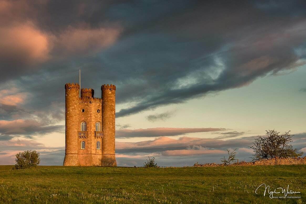 Broadway Tower at sunrise