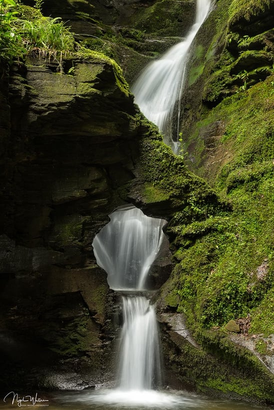 St Nectans Glen Waterfall