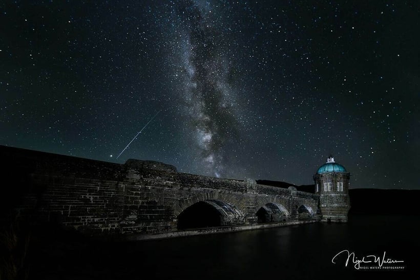 Craig Goch Dam Milkyway and Meteor