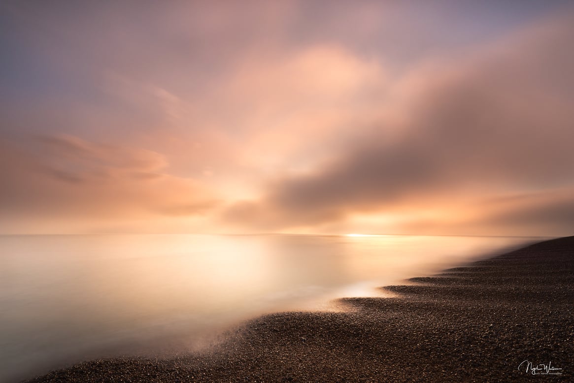 Deal Beach Sunrise Photograph by Nigel Waters Photography