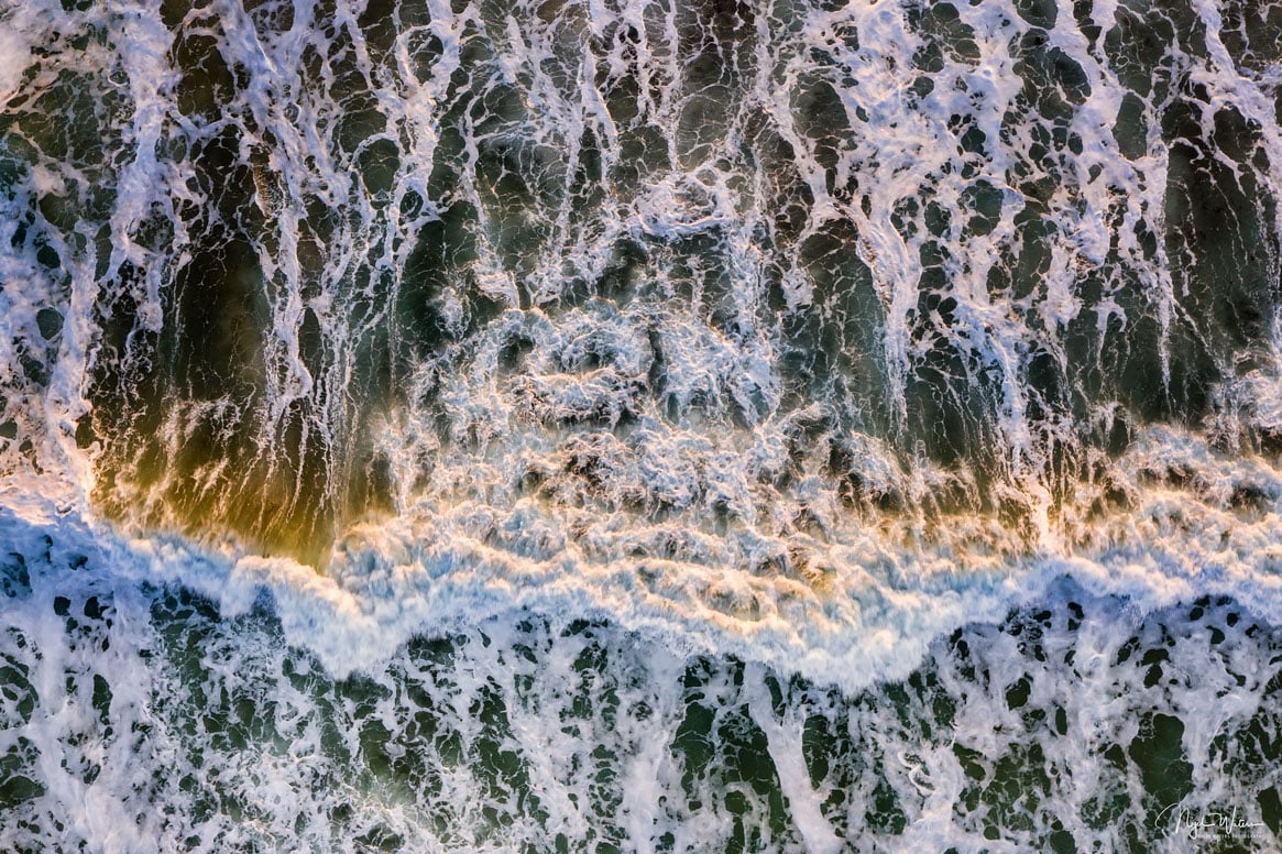 Waves Hells Mouth Wales