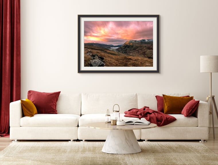 Llyn Gwynant Sunrise Fine Art Print