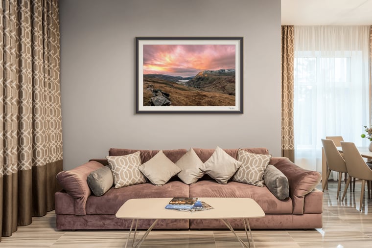 Llyn Gwynant Sunrise Fine Art Print