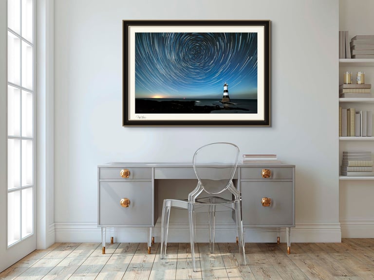Penmon Point Star Trails - Fine Art Photography Print