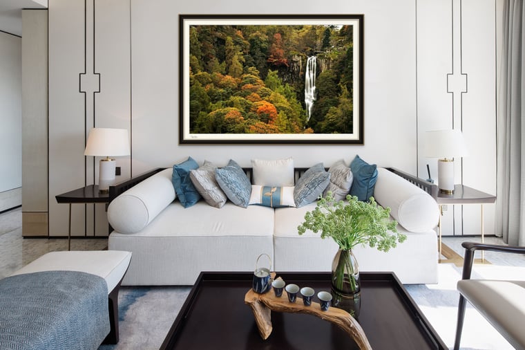 Pistyyll Rhaeadr Waterfall - Fine Art Print by Nigel Waters Photography