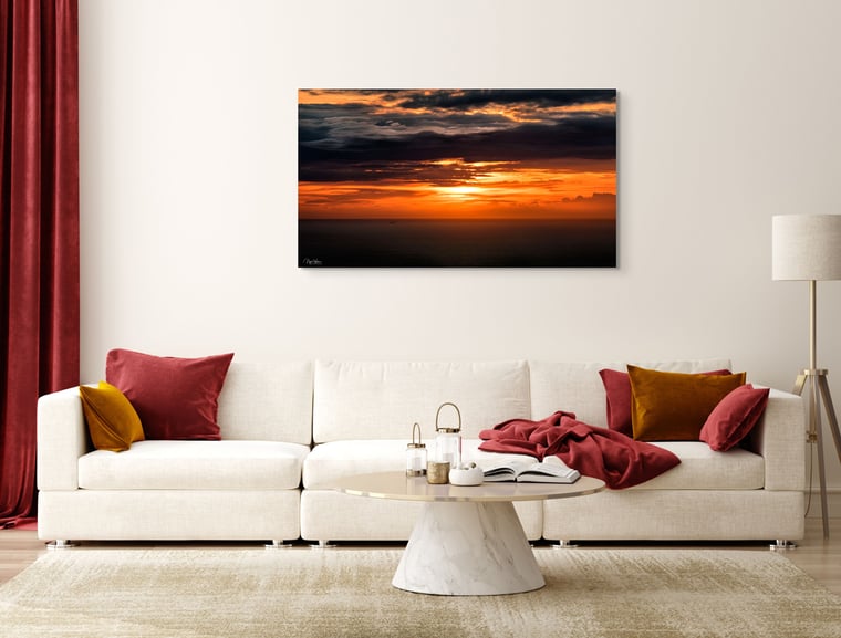 Conwy Sunset Fine Art-Photograph Print North Wales