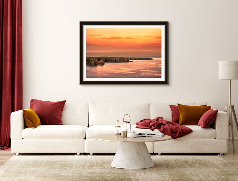 The Three Peninsulas Fine Art Photograph Print Pembrokeshire