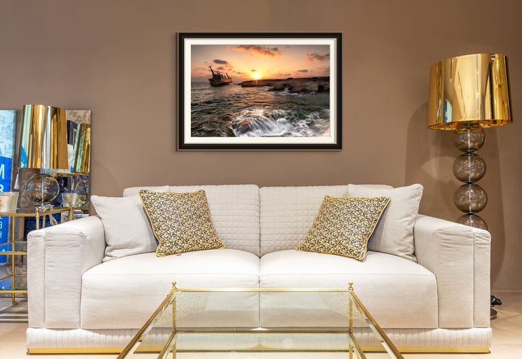 Edro III Shipwreck Fine Art Photograph Print Cyprus