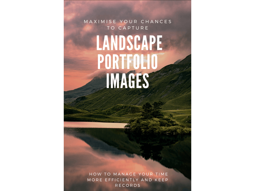 Capture landscape portfolio photographs