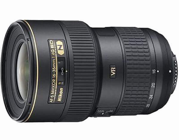 AF-S Nikkor 16-35mm f4G ED VR Lens