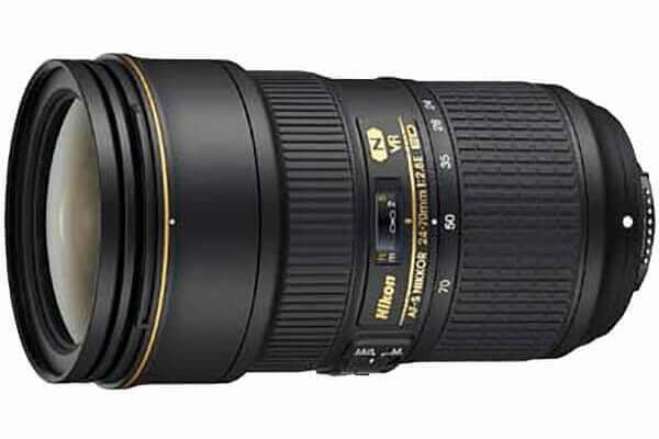 AF-S Nikkor 24-70mm f2.8G ED VR Lens