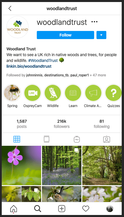 Nature Photography Hashtags @Woodlandtrust