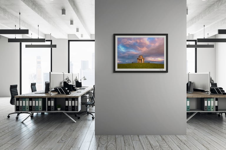 Panorama Tower Croome Court Fine Art Limited Edition Print