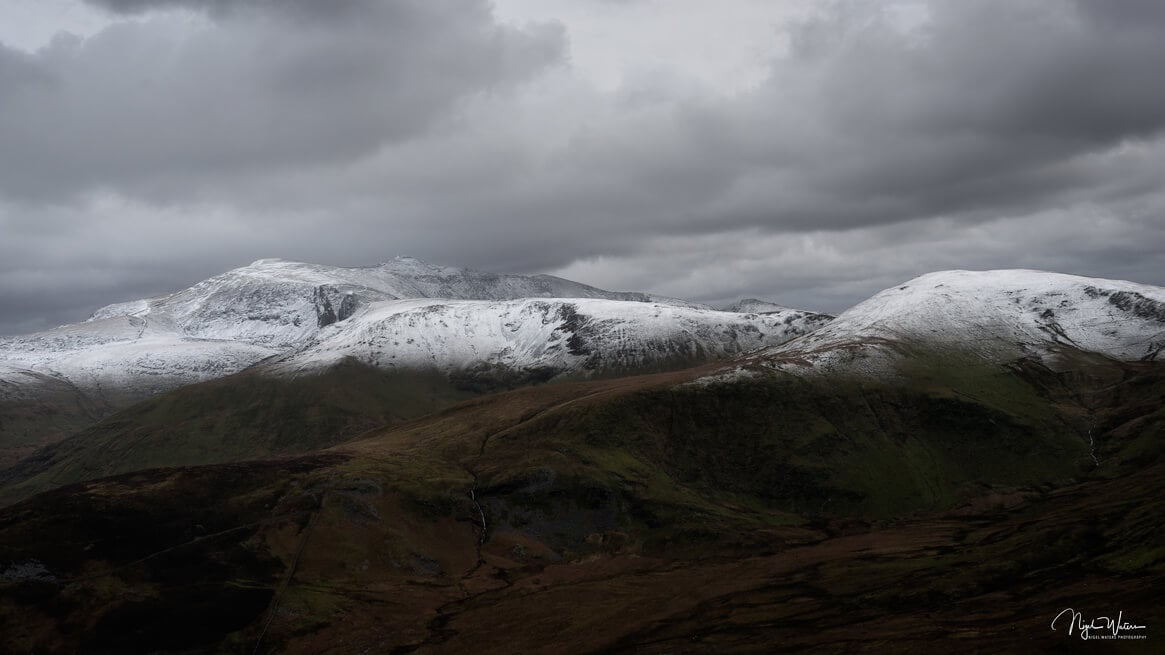 Moel Cynghorion and Snowdon Mountains