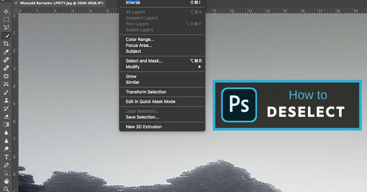 Photoshop Reselect Key How to Deselect and Reselect Selections in Photoshop