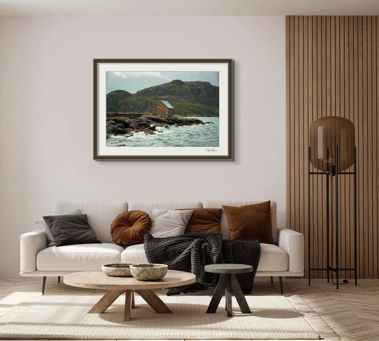 Loch Diabaig Pier Fine Art Print Wall Art