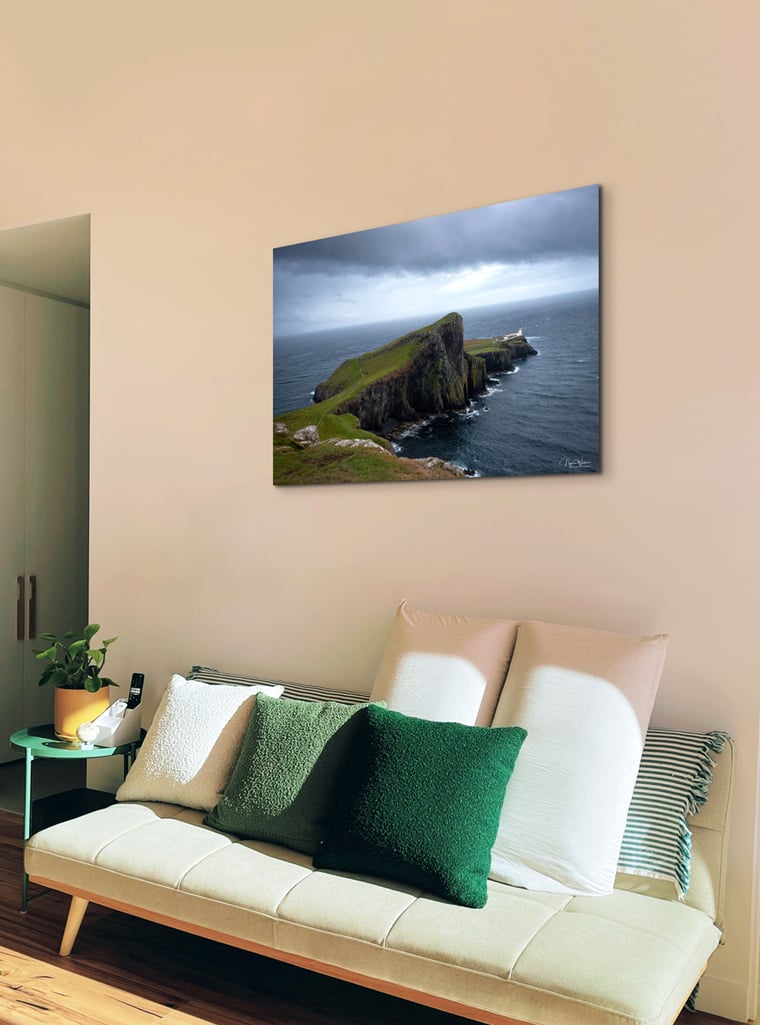 Neist Point Lighthouse Photograph Print Isle Skye