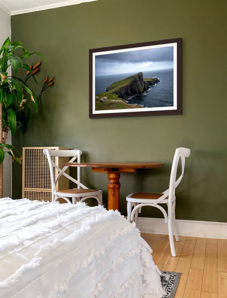 Neist Point Lighthouse Photograph Print Isle Skye