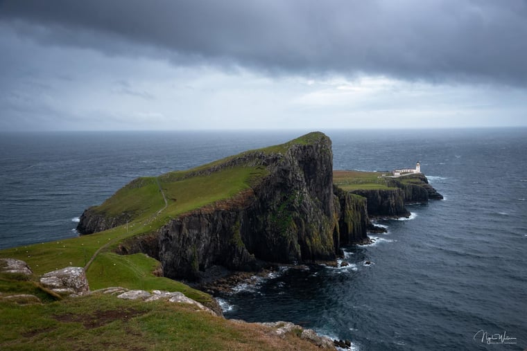 Open Edition Seascape print of Neist Point and Lighthouse