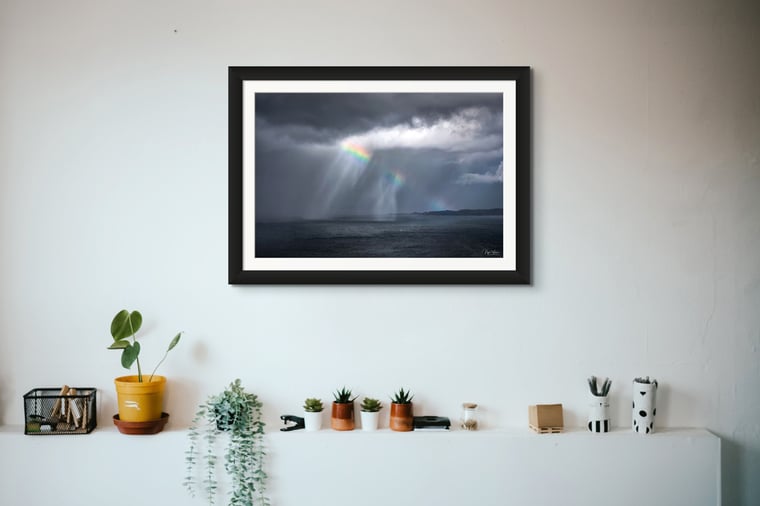 Rona Rainbow Fine Art Print take on Isle of Skye