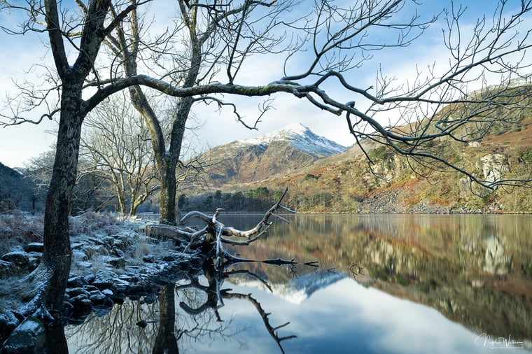 Limited edition photograph print titled Tranquillity taken in Snowdonia North Wales