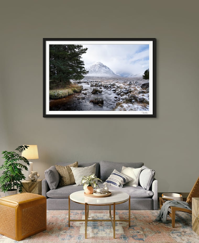 River Etive View Signed Limited Edition Photograph Print