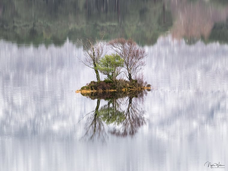 Limited Edition Photographic print titled The Marooned Three Taken in Scotland Highlands