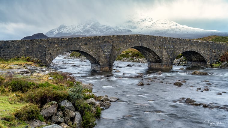 Limited edition photograph print The Old Bridge Isle of Skye, Scotland Highlands