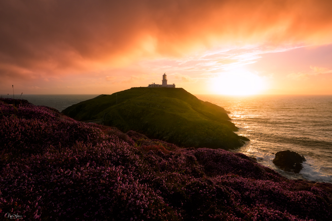 Velvet Symphony a limited a Edition Seascape photograph print of Stumble Lighthouse Pembrokeshire Wales