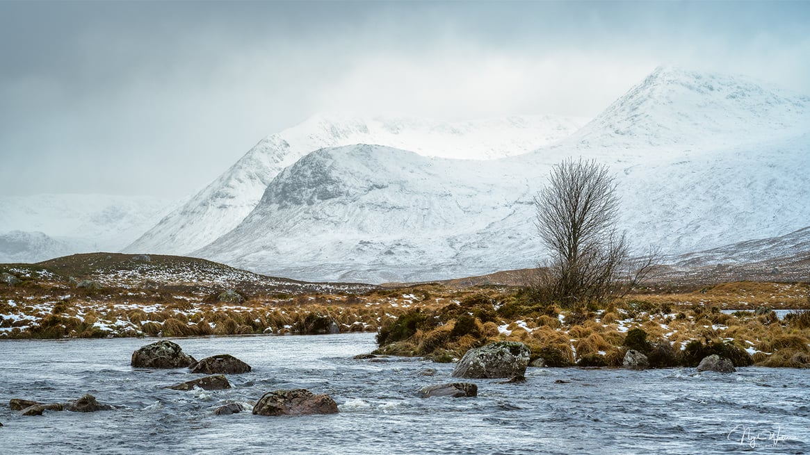 Limited edition photograph print Lochan na Stainge taken in Scotland Highlands