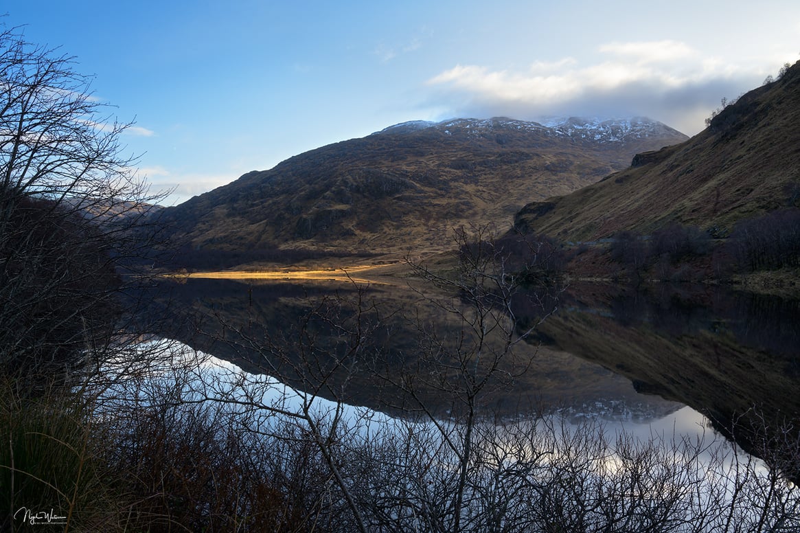 Golden Spear of Eilt Photograph Print Scottish Highlands