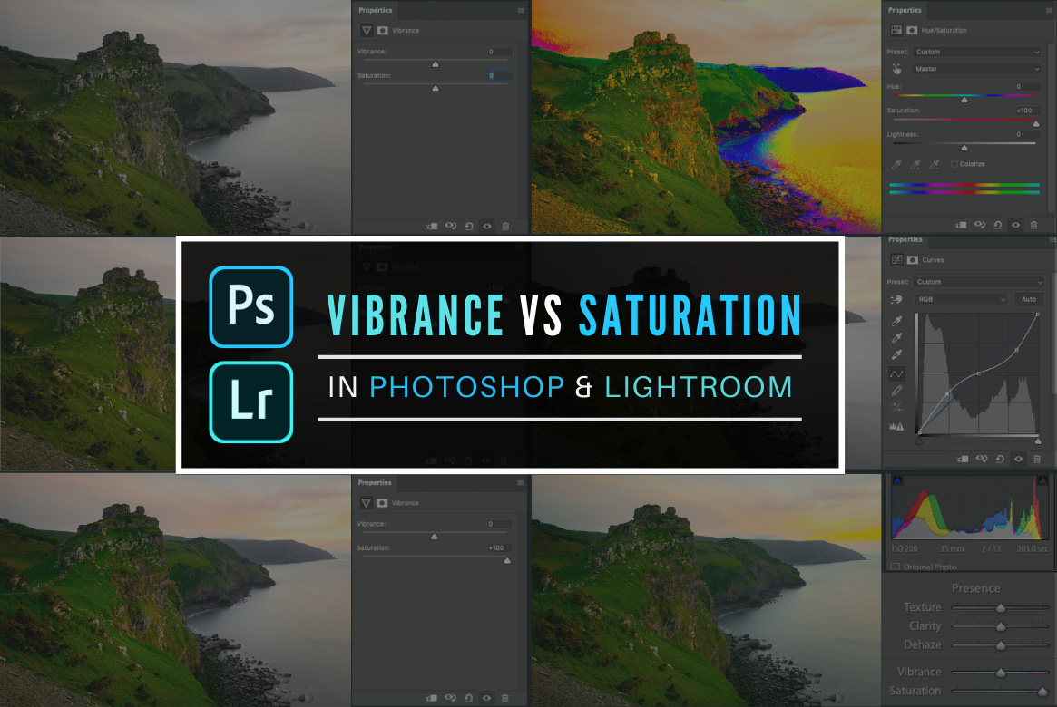 The Difference Between Vibrance Vs Saturation Explained